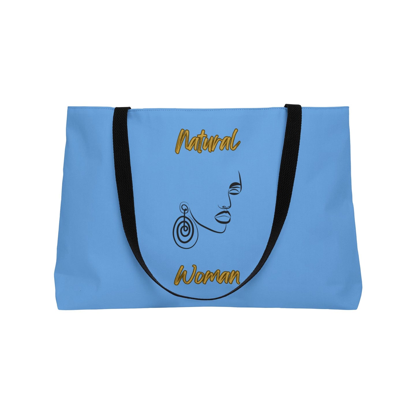 Natural Woman Music In My Soul (BL) Weekender Tote Bag LIGHT BLUE