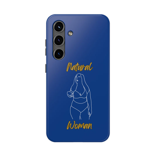Natural Woman Full Beauty (WL)Tough Phone Cases DARK BLUE