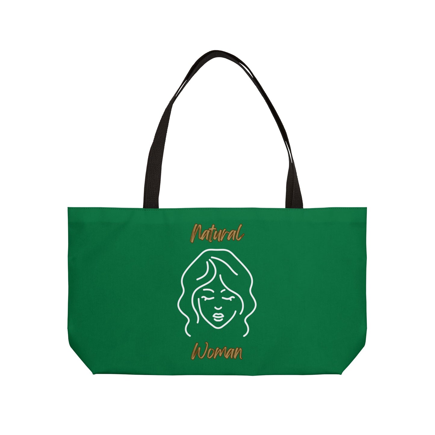 Natural Woman Modest (WL) Weekender Tote Bag DARK GREEN