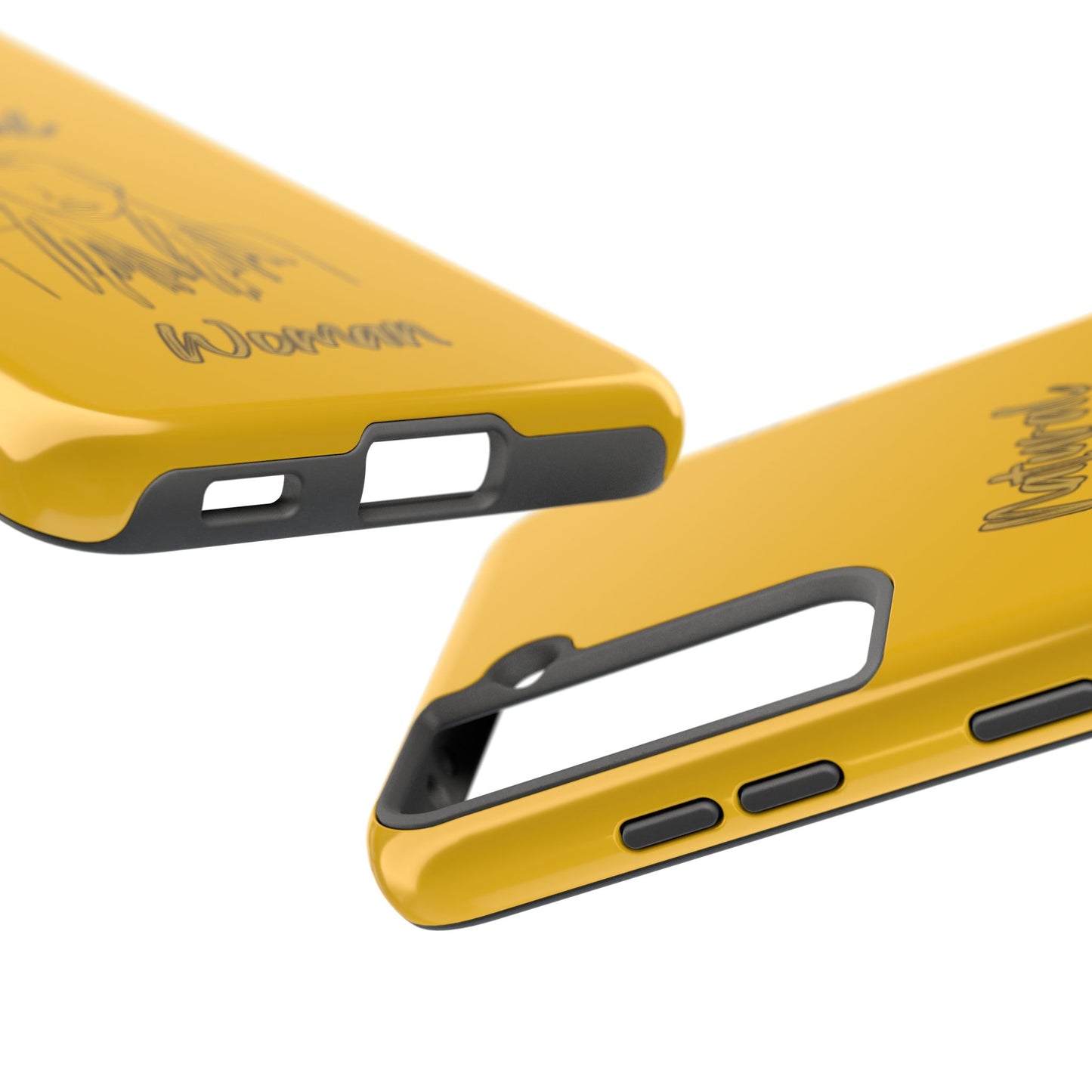 Natural Woman Content (BL)Tough Phone Cases YELLOW