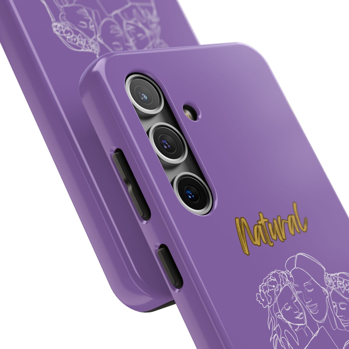Natural Woman Me & My Girls (WL)Tough Phone Cases LIGHT PURPLE