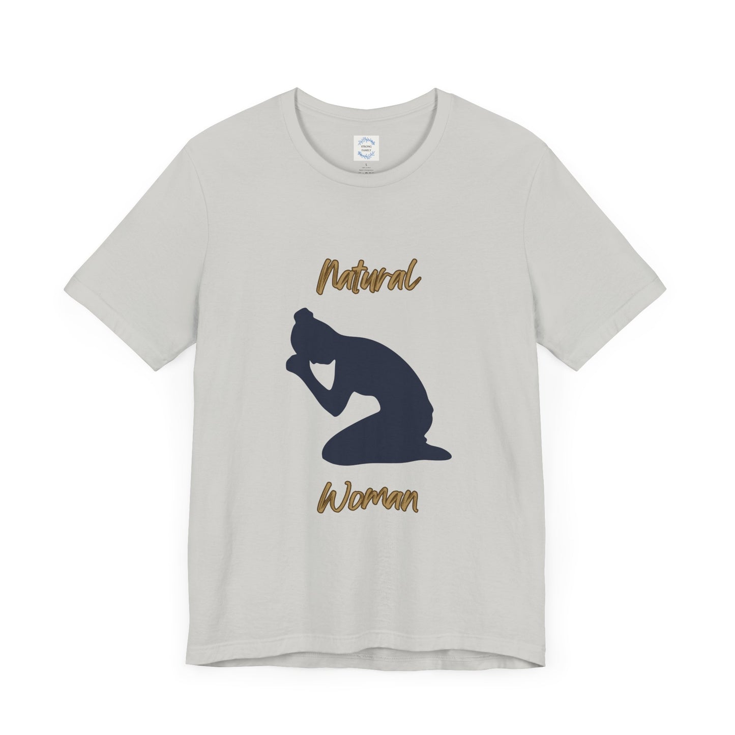 Natural Woman Pray (BL) Short Sleeve T-Shirt