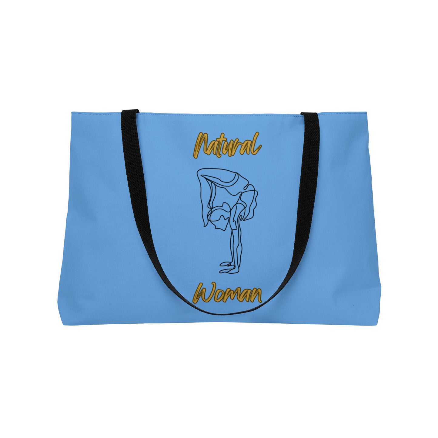 Natural Woman Flexible (BL) Weekender Tote Bag LIGHT BLUE