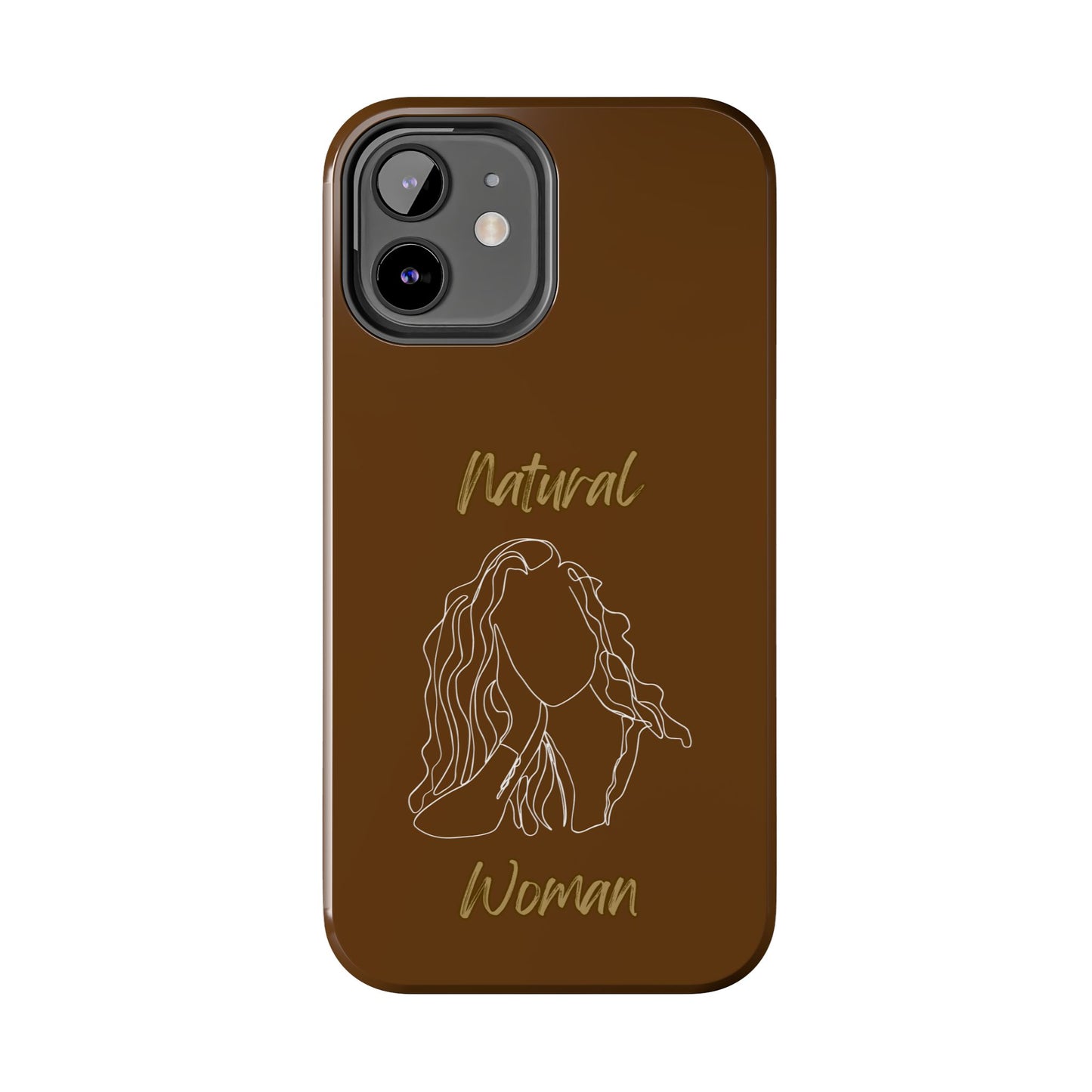Natural Woman Relaxed (WL) Tough Phone Cases BROWN