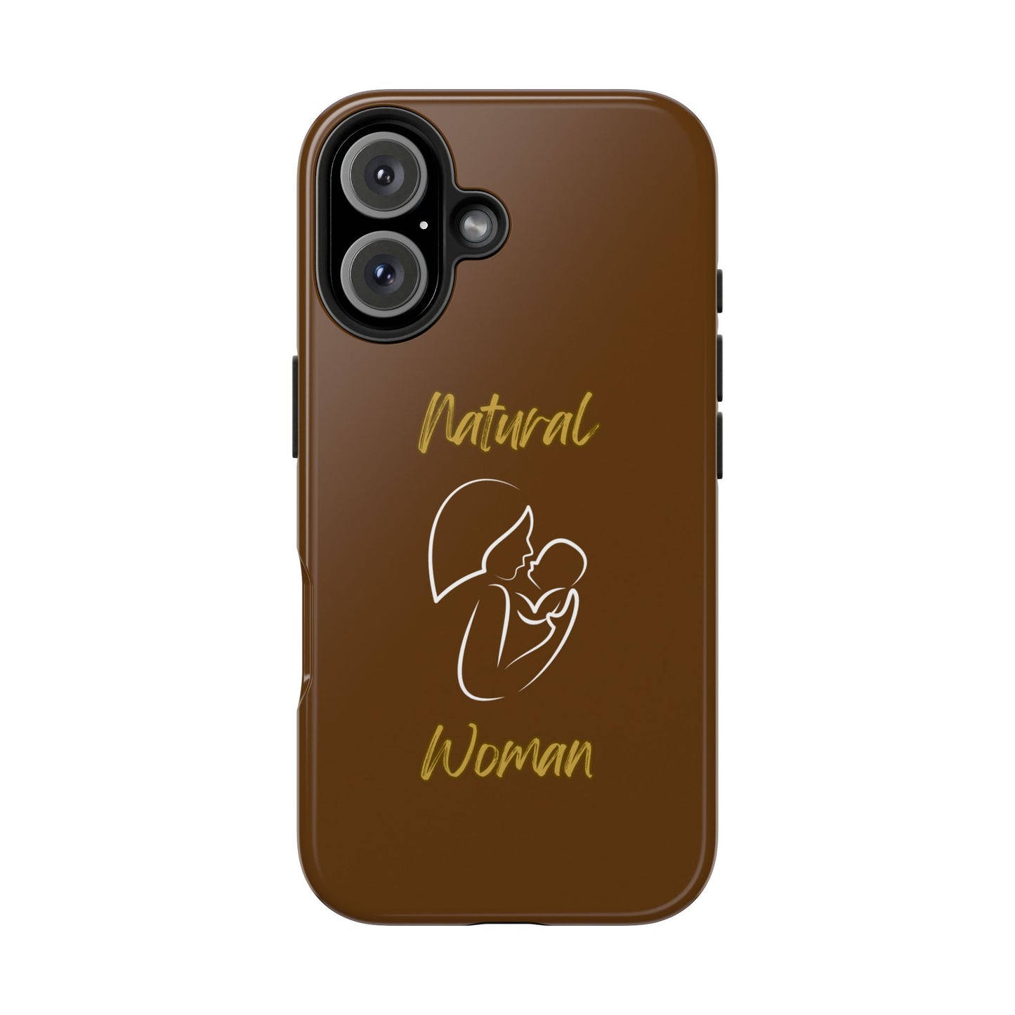 Natural Woman Long Awaited (WL)Tough Phone Cases BROWN