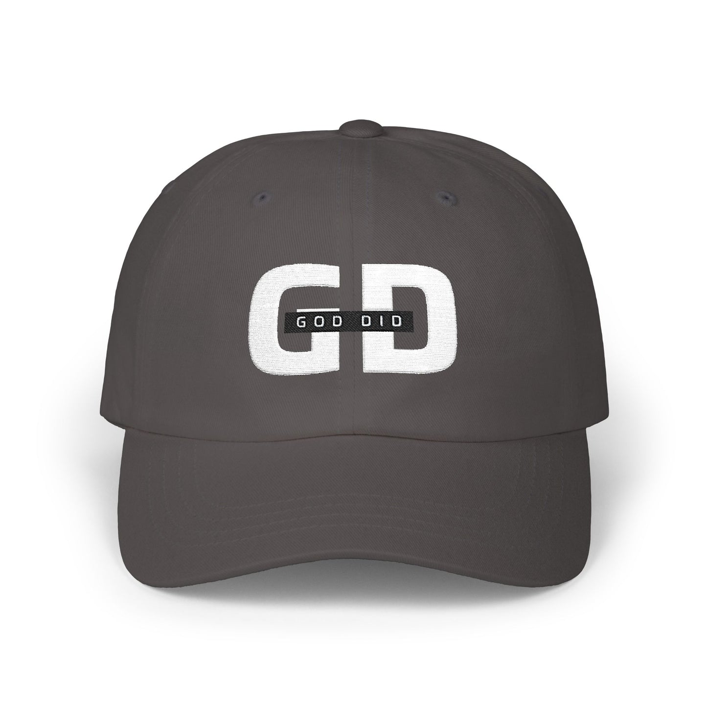 "GOD DID" (WL) Custom Embroidered Casual Cap
