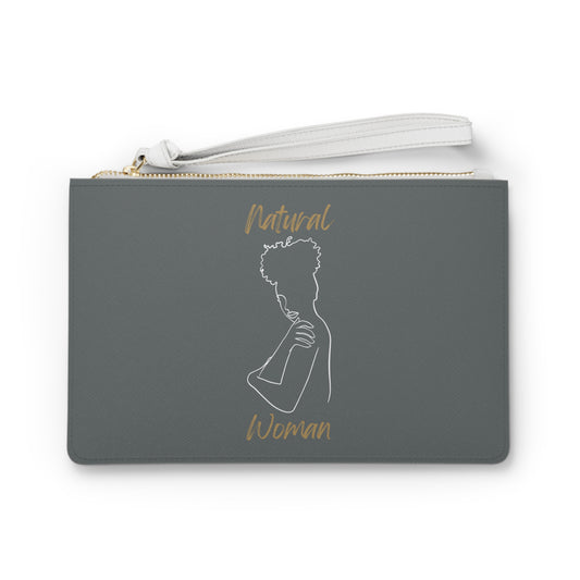 Natural Woman Sassy (WL) Clutch Bag DARK GREY