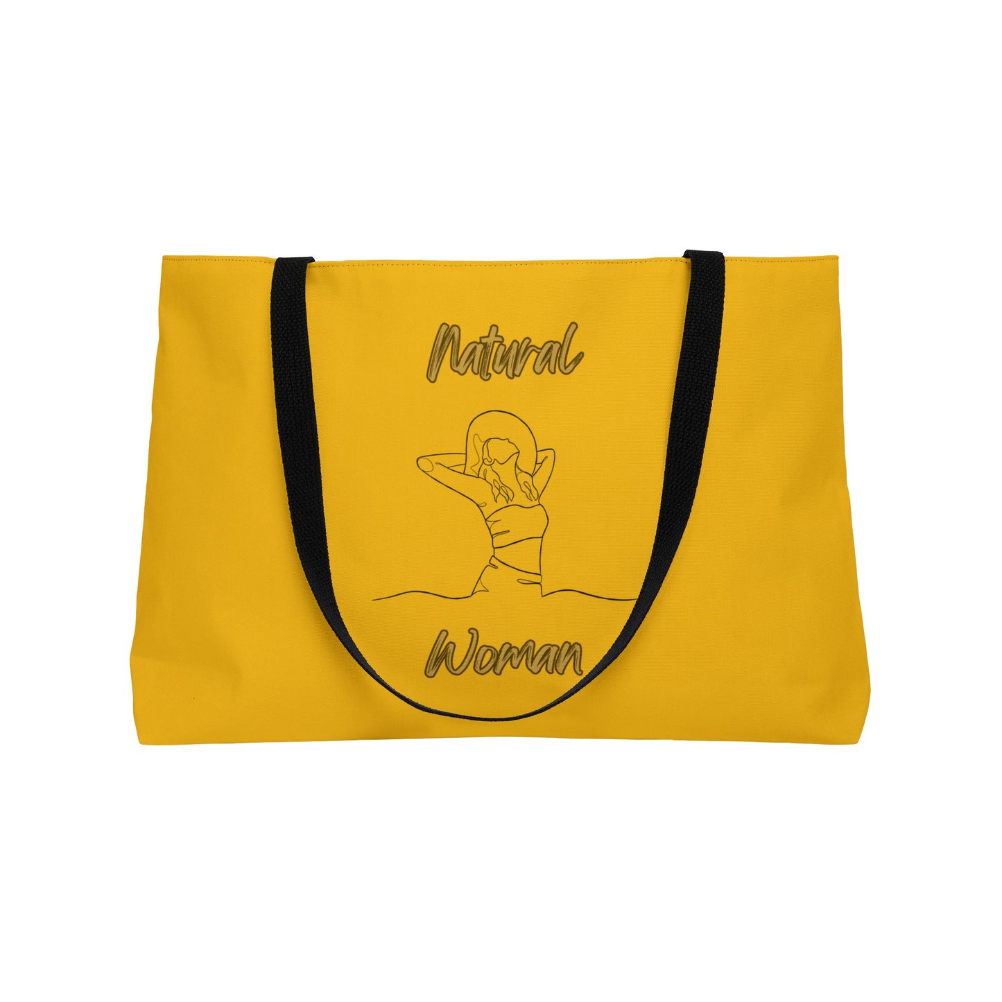 Natural Woman Sun Fun (BL) Weekender Tote Bag YELLOW