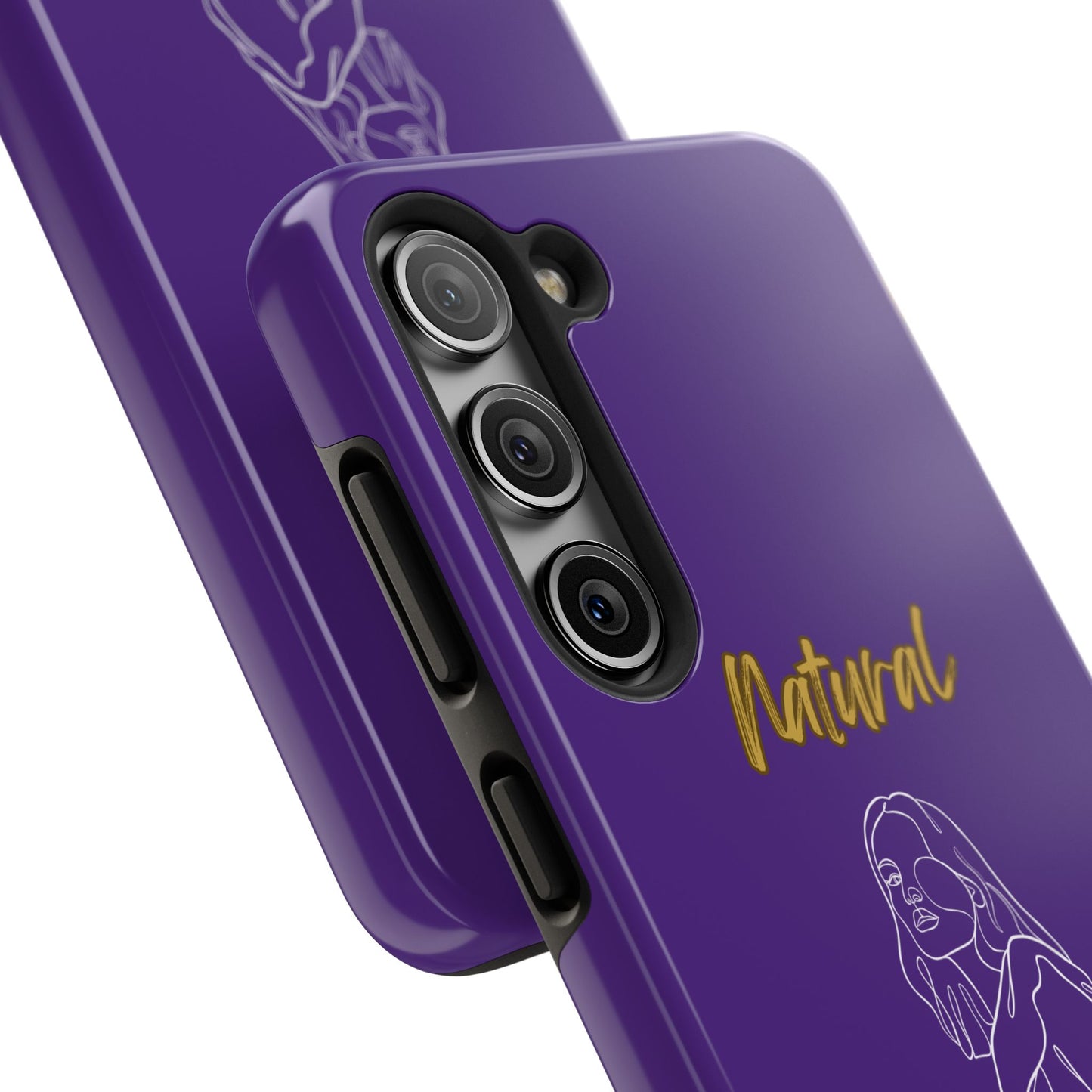 Natural Woman Care Free (WL)Tough Phone Cases PURPLE