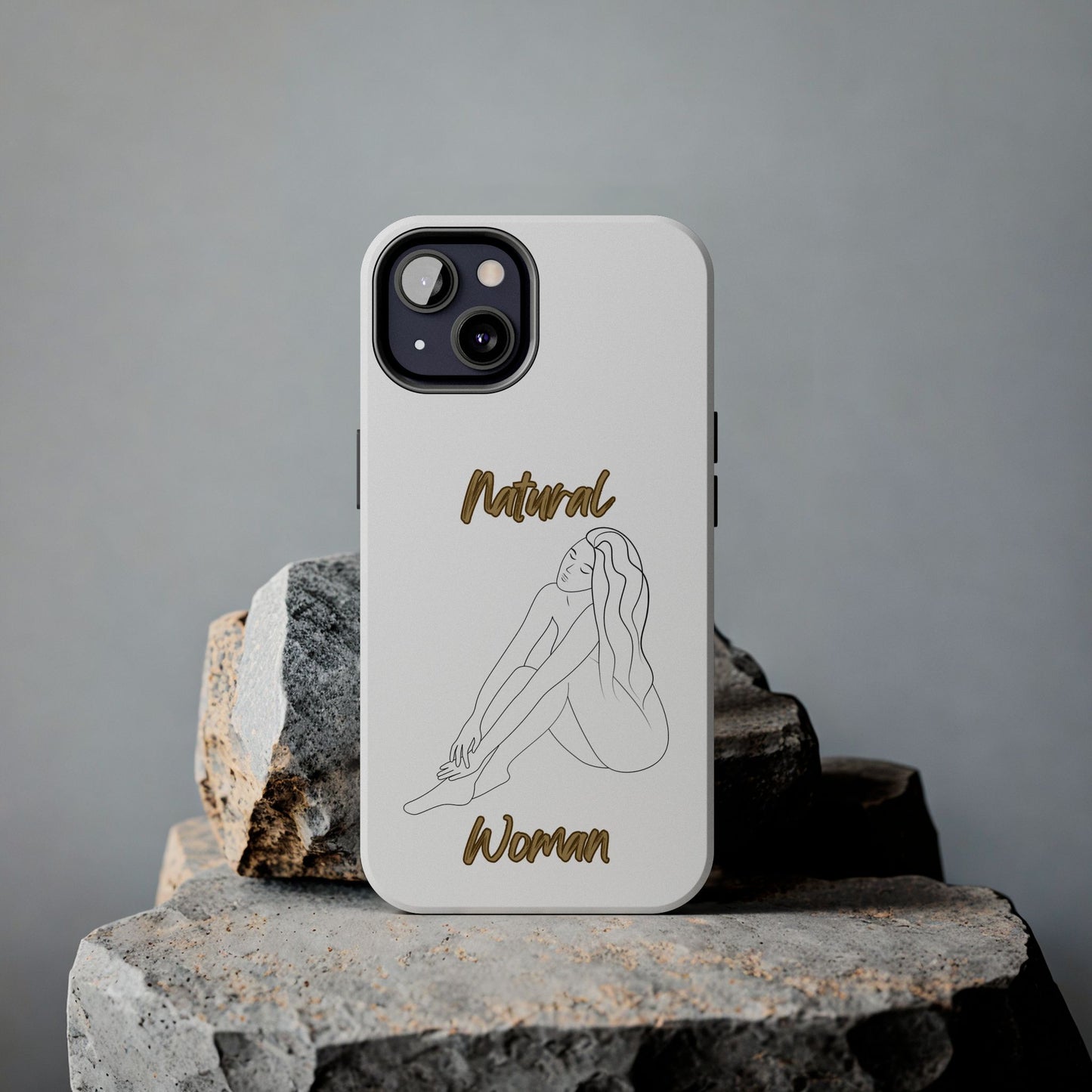 Natural Woman Beauty (BL) Tough Phone Cases WHITE
