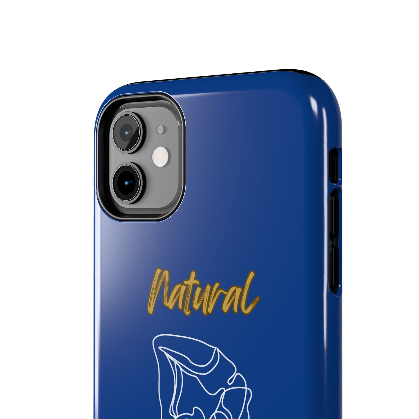 Natural Woman Flexible (WL)Tough Phone Cases DARK BLUE
