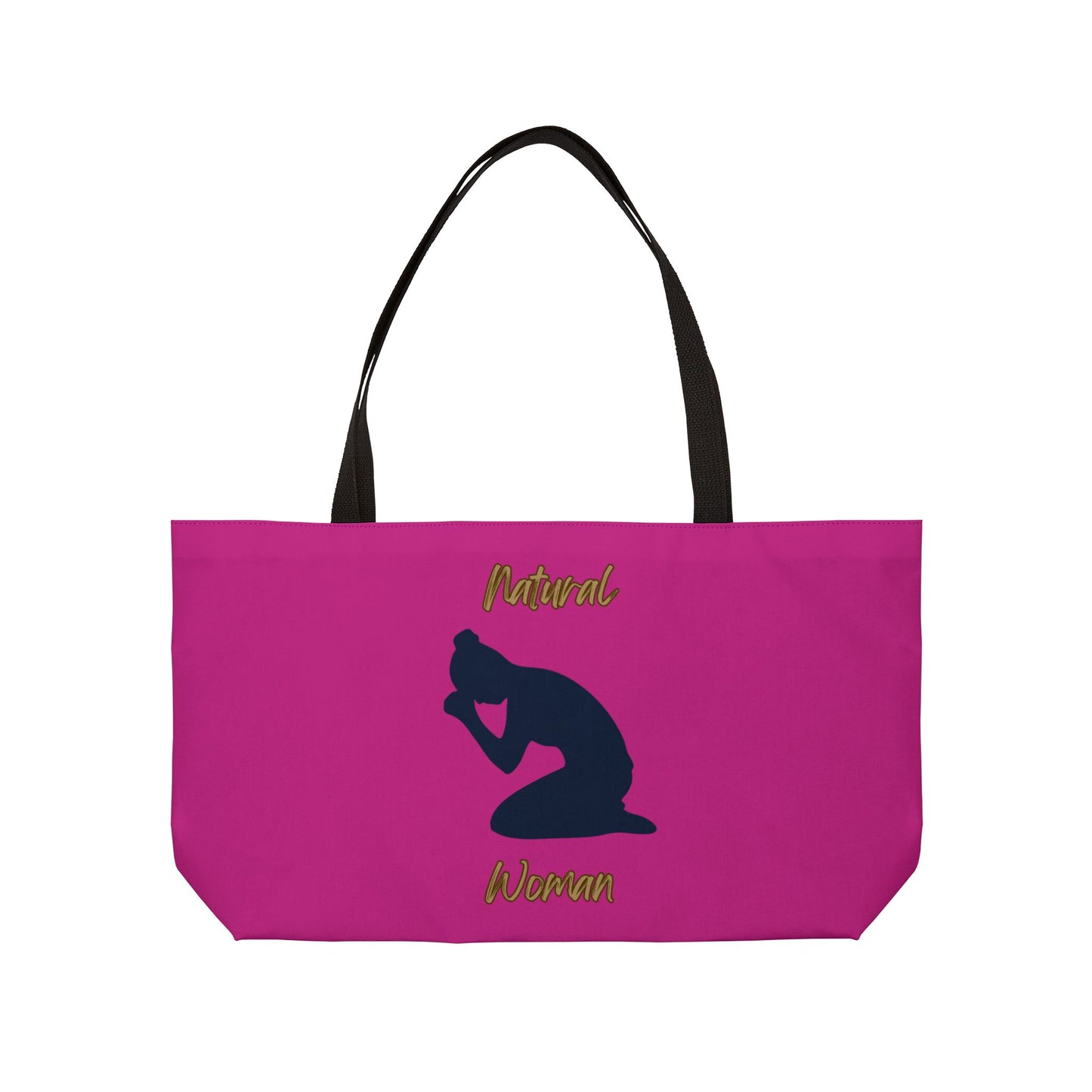Natural Woman Pray (BL) Weekender Tote Bag PINK