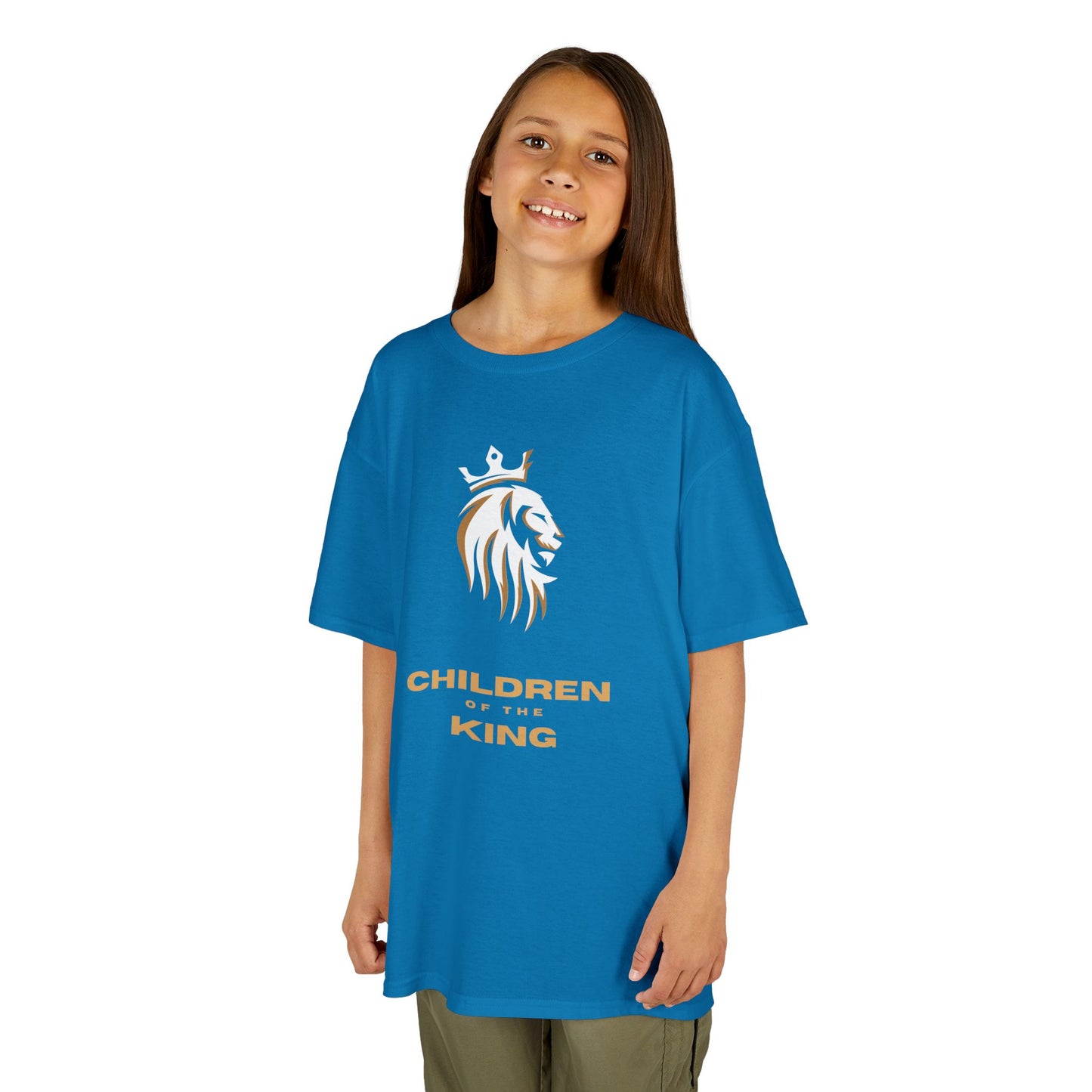 Children of the King Inspirational Kids Cotton T-Shirt (WL)