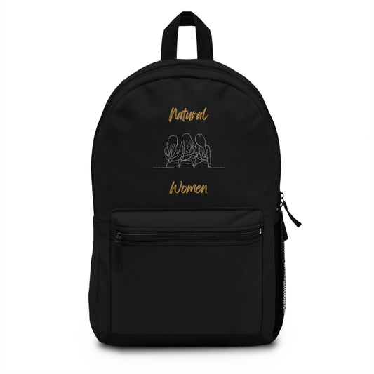 Natural Women Loving Friends (WL) Backpack BLACK