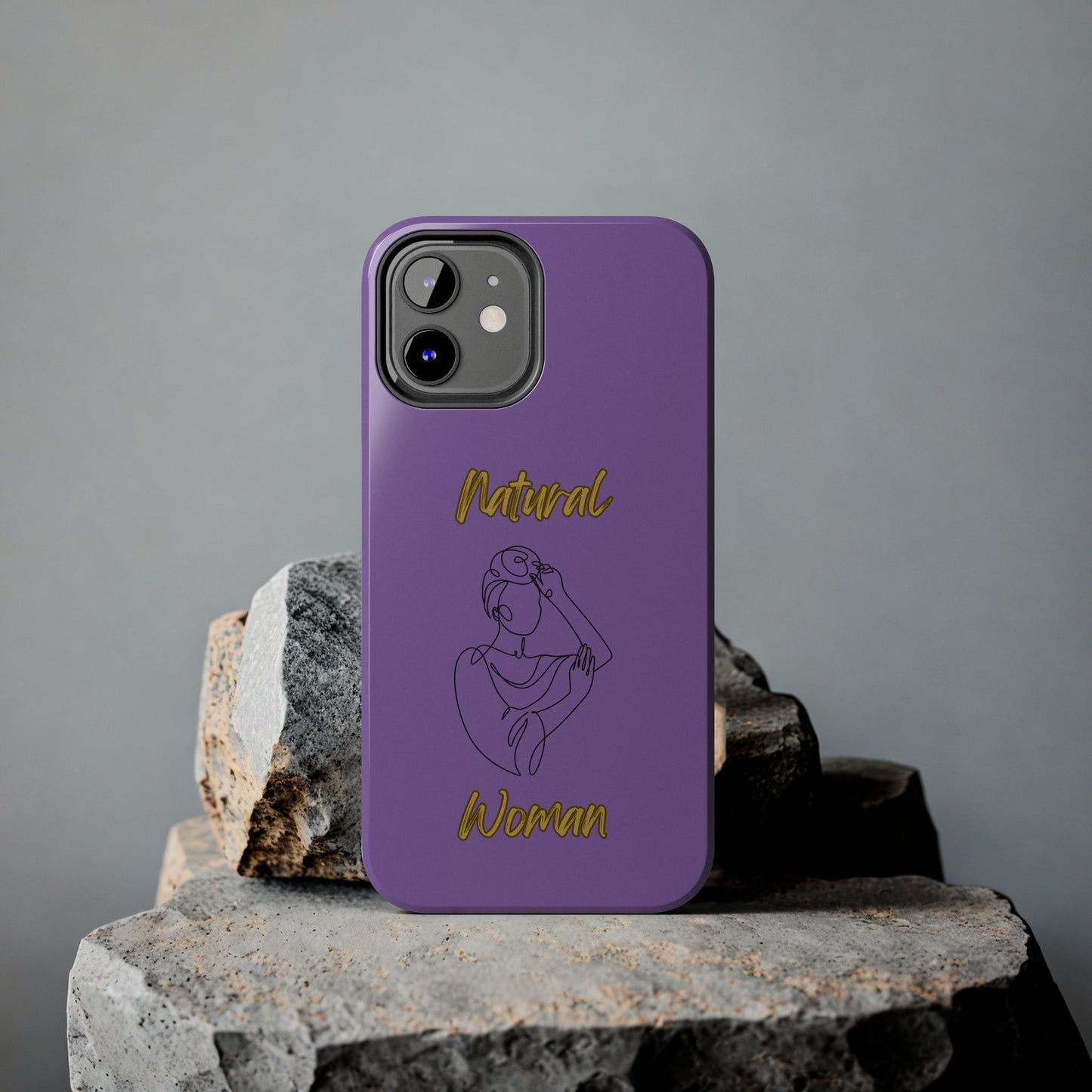 Natural Woman Style (BL)Tough Phone Cases LIGHT PURPLE