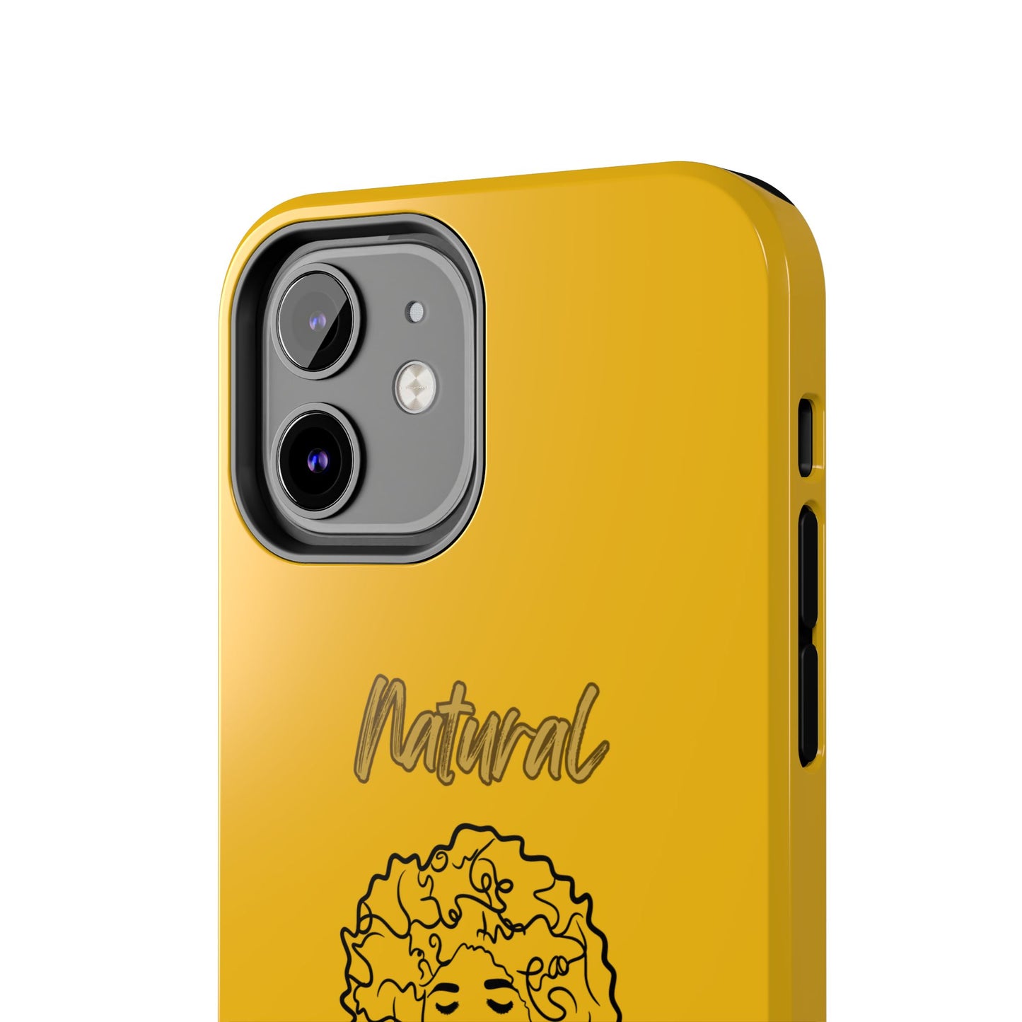 Natural Woman All About Me (BL)Tough Phone Cases YELLOW