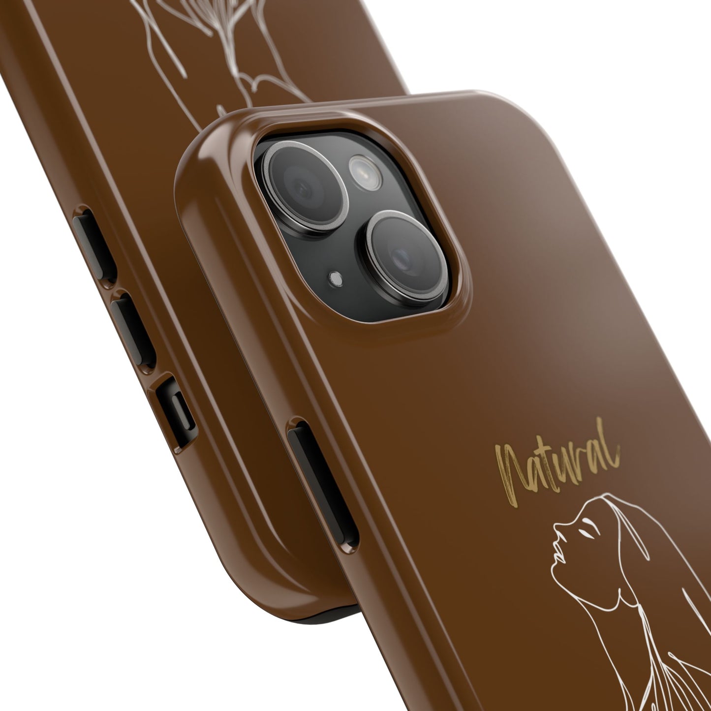 Natural Woman Appreciation (WL)Tough Phone Cases BROWN