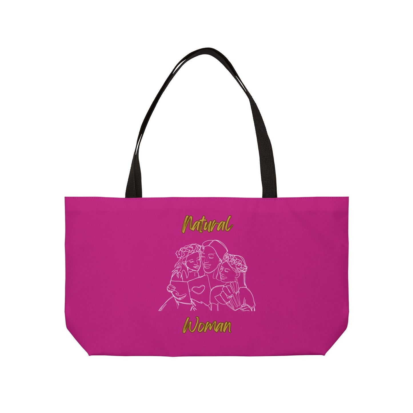 Natural Woman Me & My Girls (WL) Weekender Tote Bag PINK