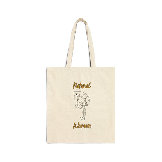 Natural Woman Flexible (BL) Canvas Tote Bag
