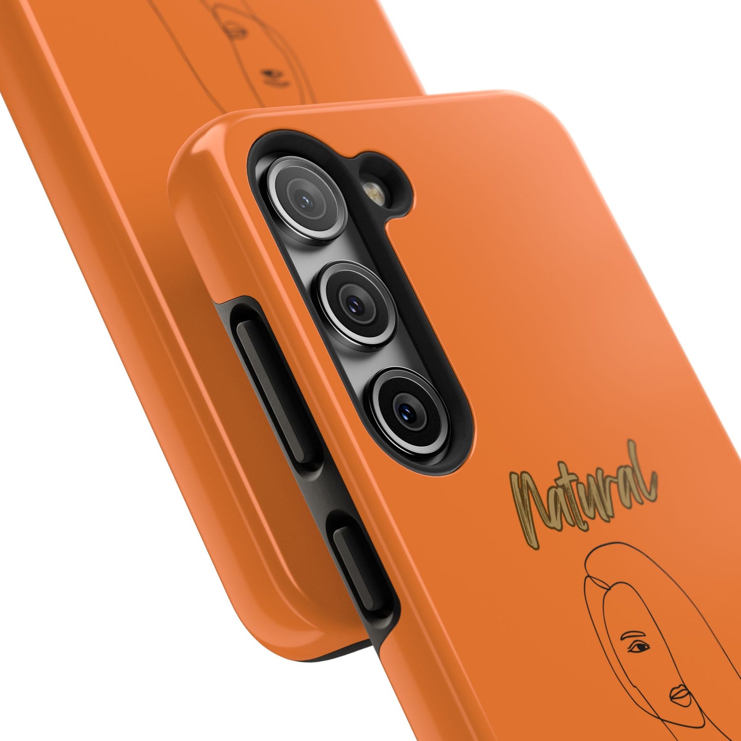 Natural Woman Covered Eye (BL)Tough Phone Cases CRUSTA