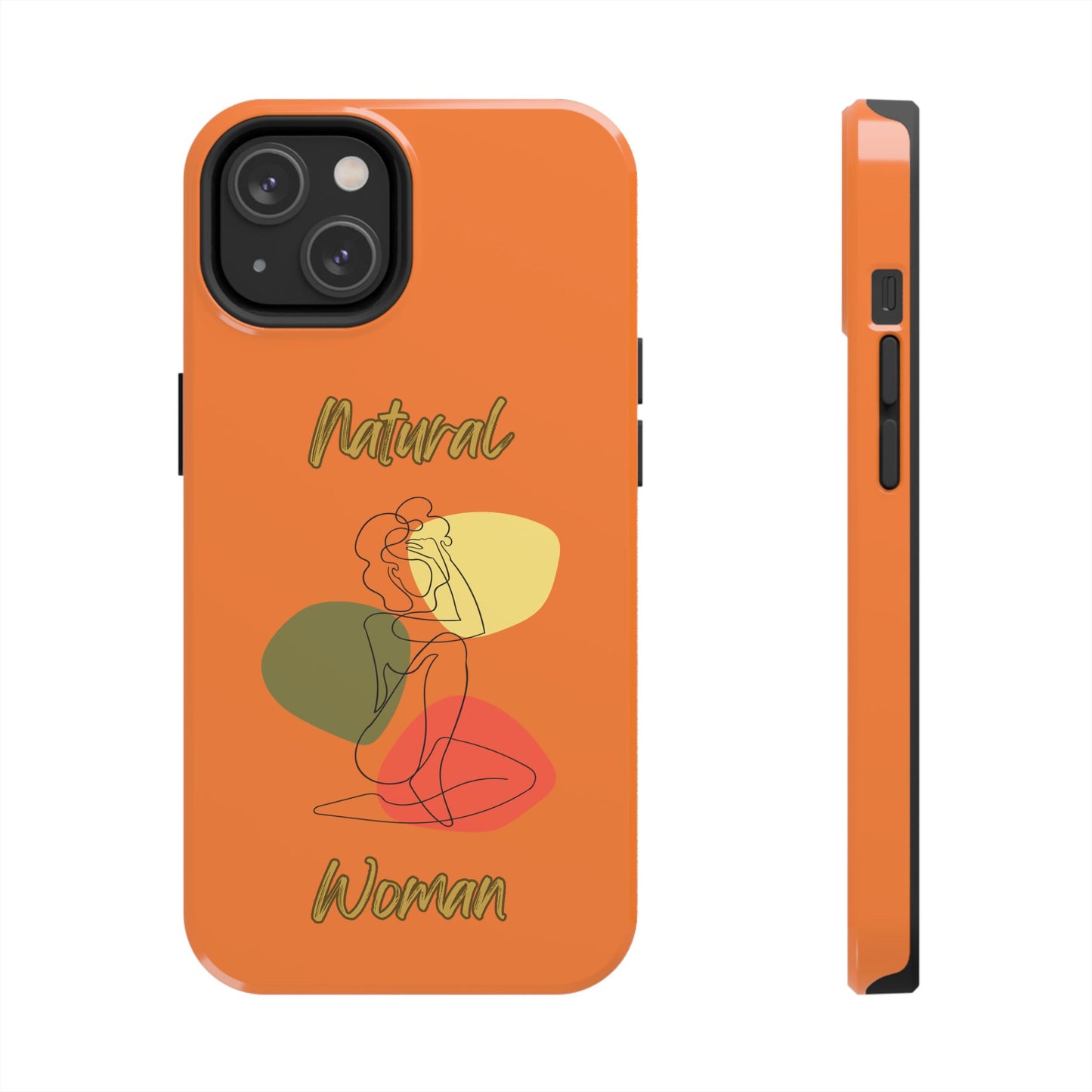 Natural Woman Colorful Pose (BL)Tough Phone Cases CRUSTA