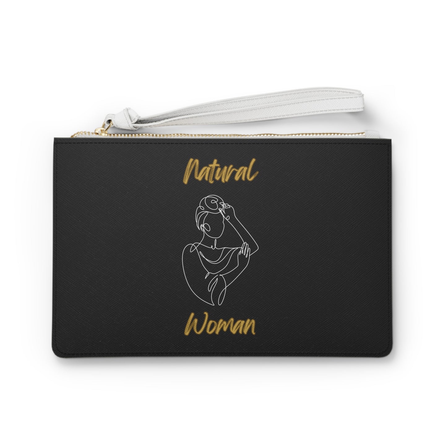 Natural Woman Style (WL) Clutch Bag BLACK