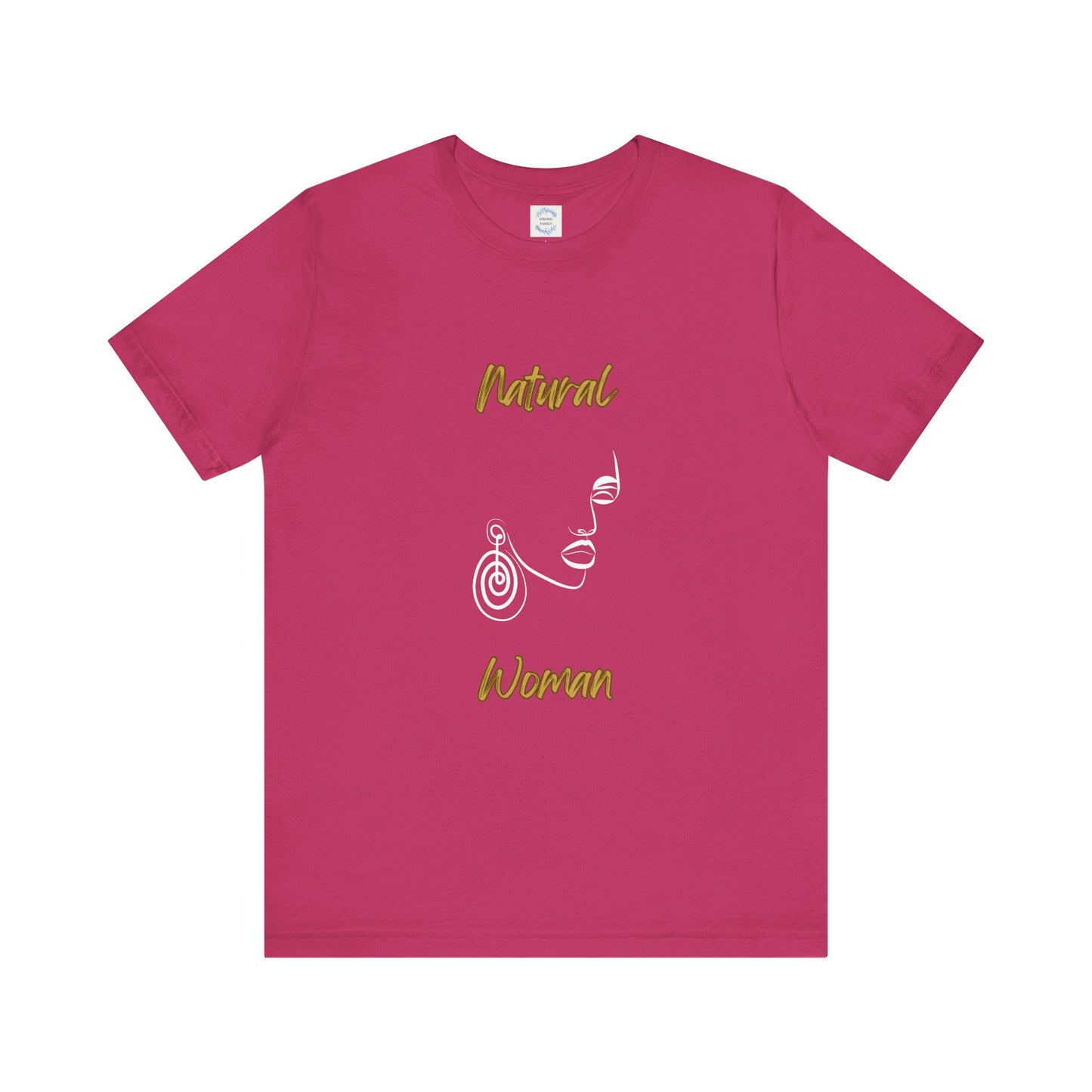Natural Woman Music In My Soul (WL) Short Sleeve T-Shirt