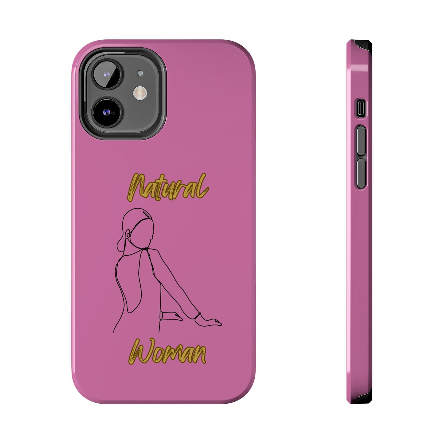 Natural Woman Hands Free (BL)Tough Phone Cases LIGHT PINK
