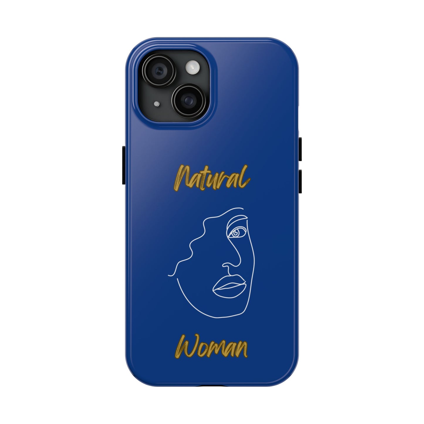 Natural Woman Peekaboo (WL)Tough Phone Cases DARK BLUE
