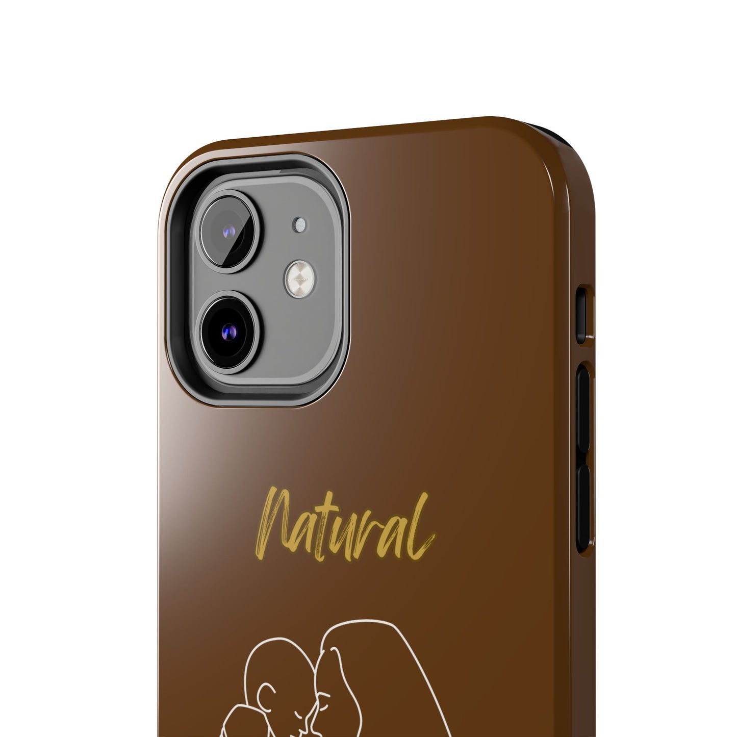 Natural Woman Joy (WL) Tough Phone Cases BROWN