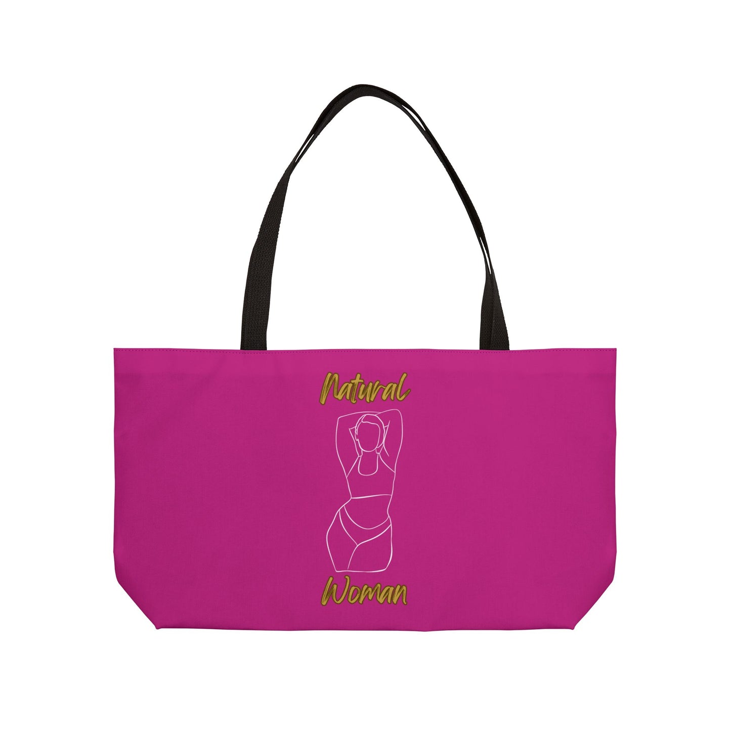 Natural Woman I Love Me (WL) Weekender Tote Bag PINK