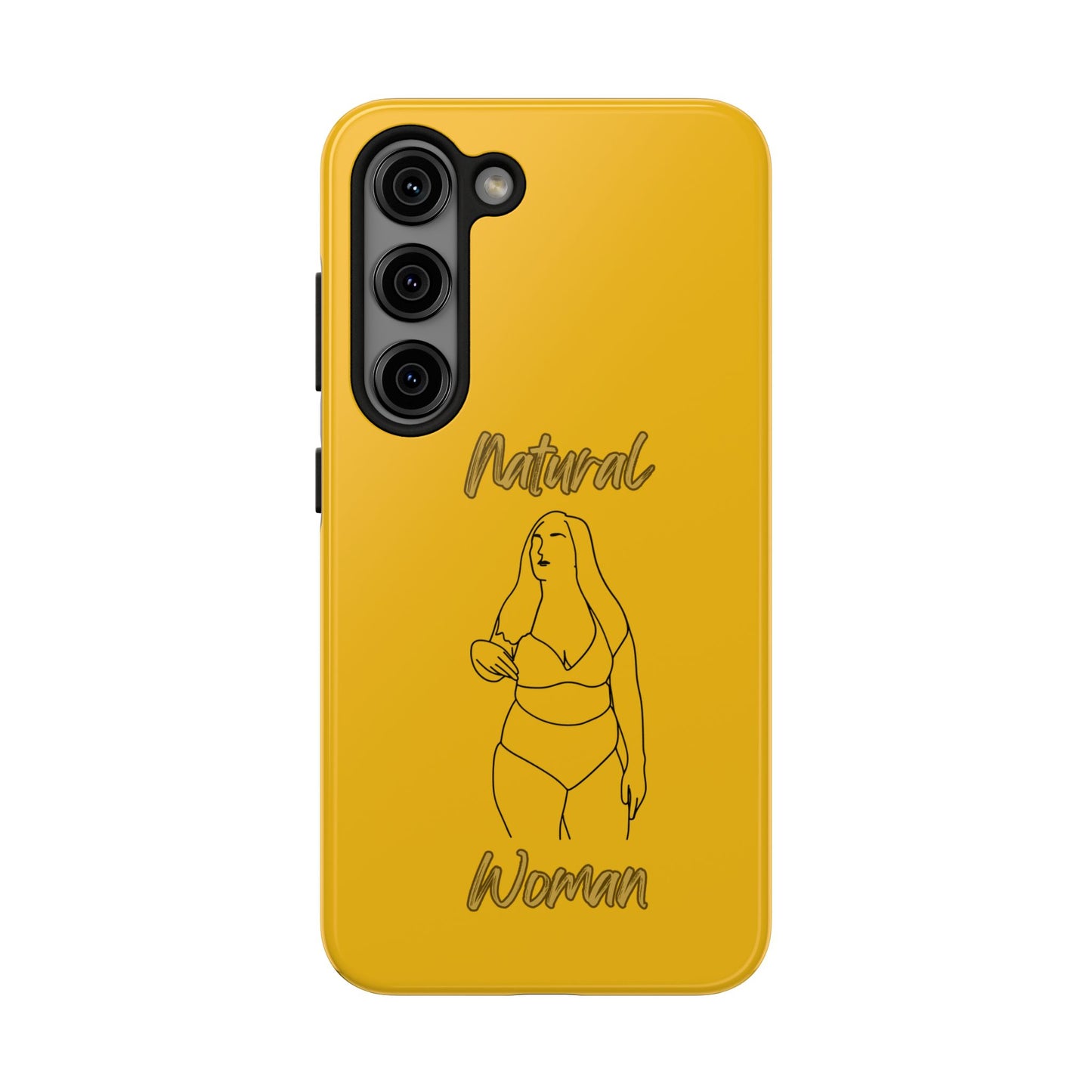 Natural Woman Full Beauty (BL)Tough Phone Cases YELLOW