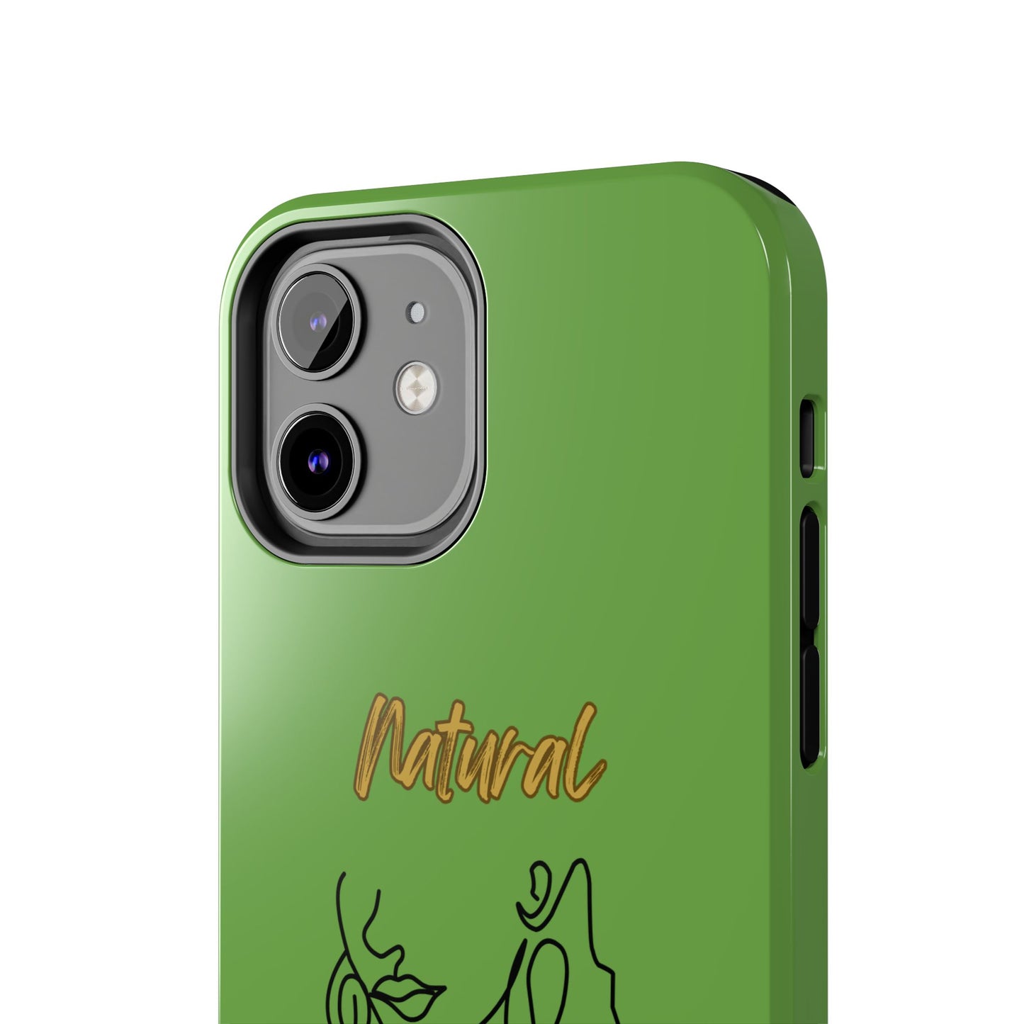 Natural Woman Lips (BL)Tough Phone Cases GREEN