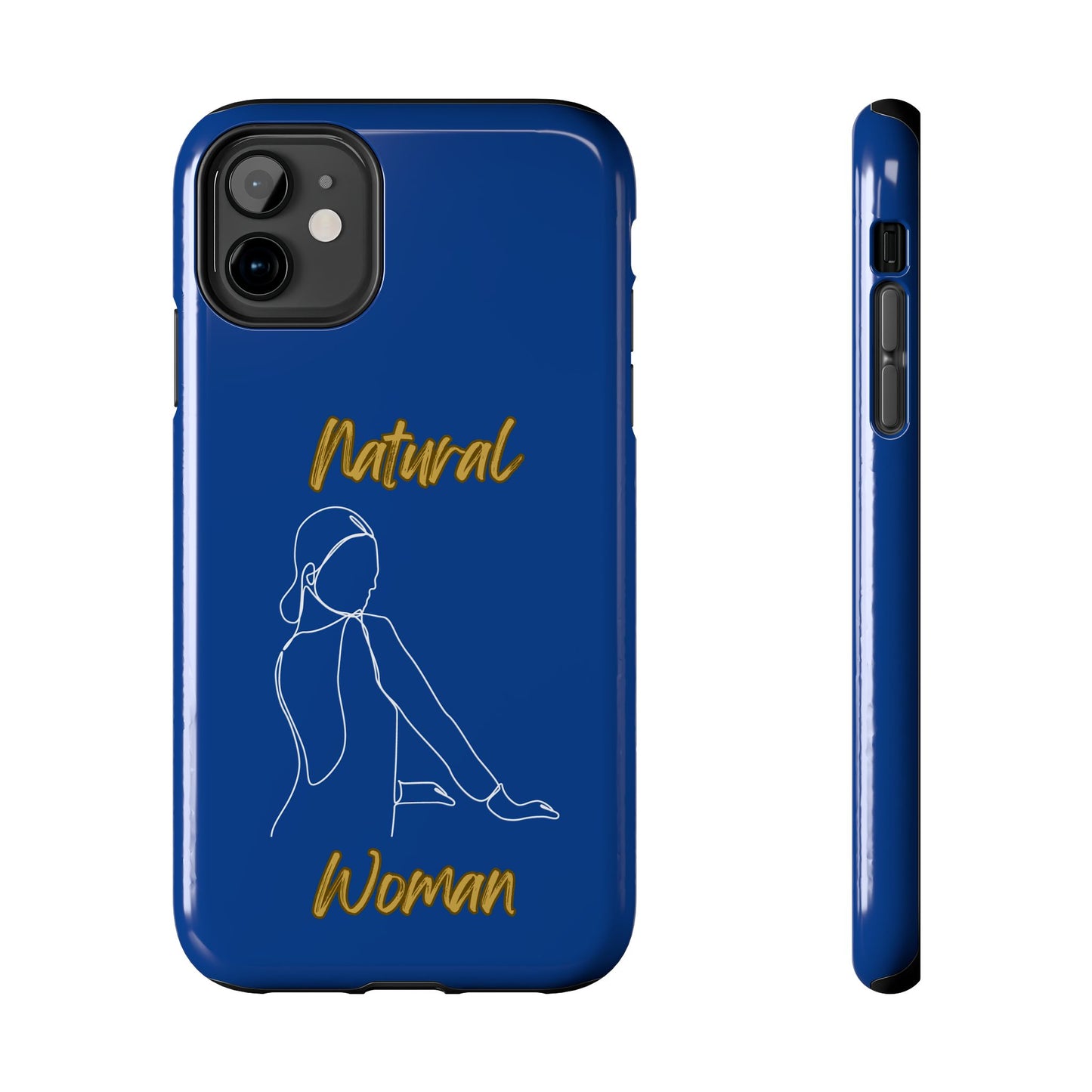 Natural Woman Hands Free (WL)Tough Phone Cases DARK BLUE