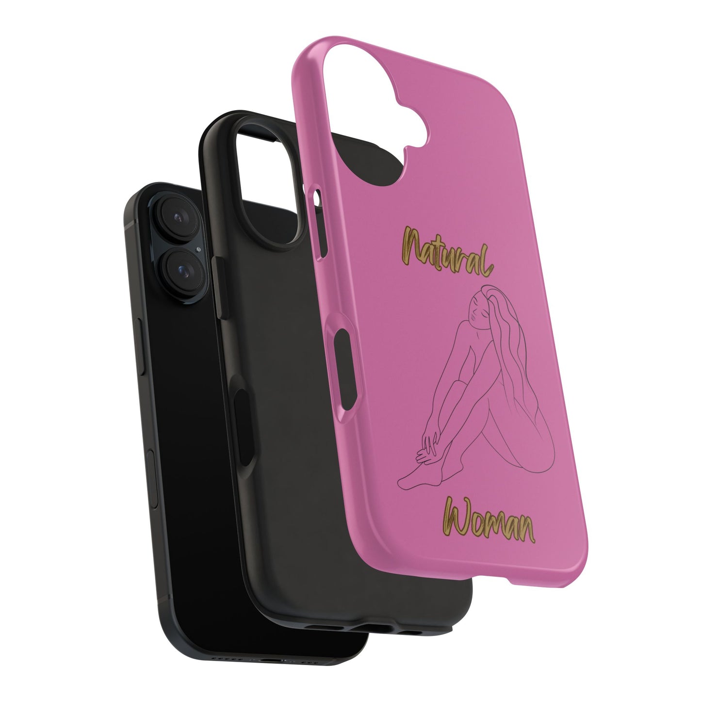 Natural Woman Beauty (BL) Tough Phone Cases LIGHT PINK