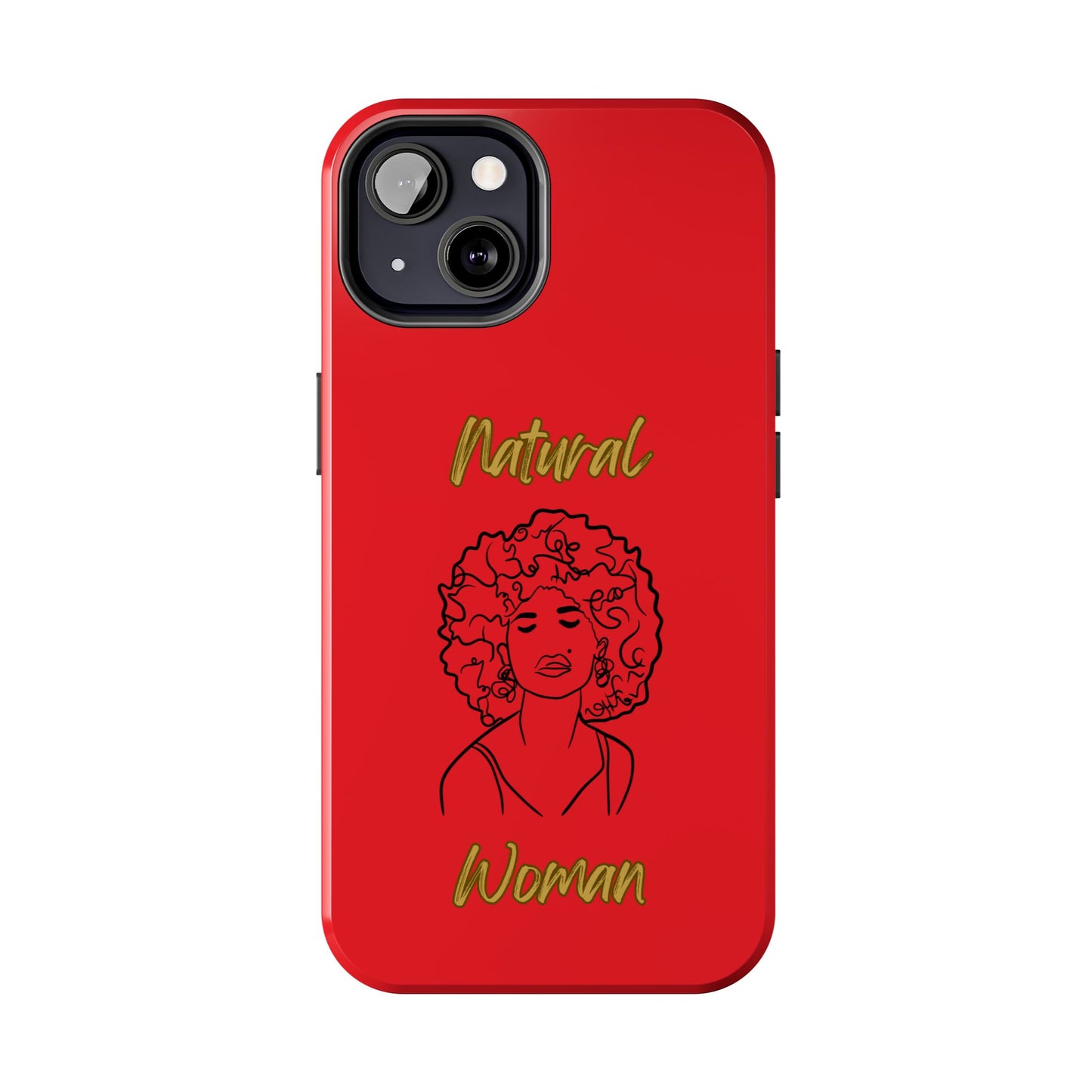 Natural Woman All About Me (BL)Tough Phone Cases RED