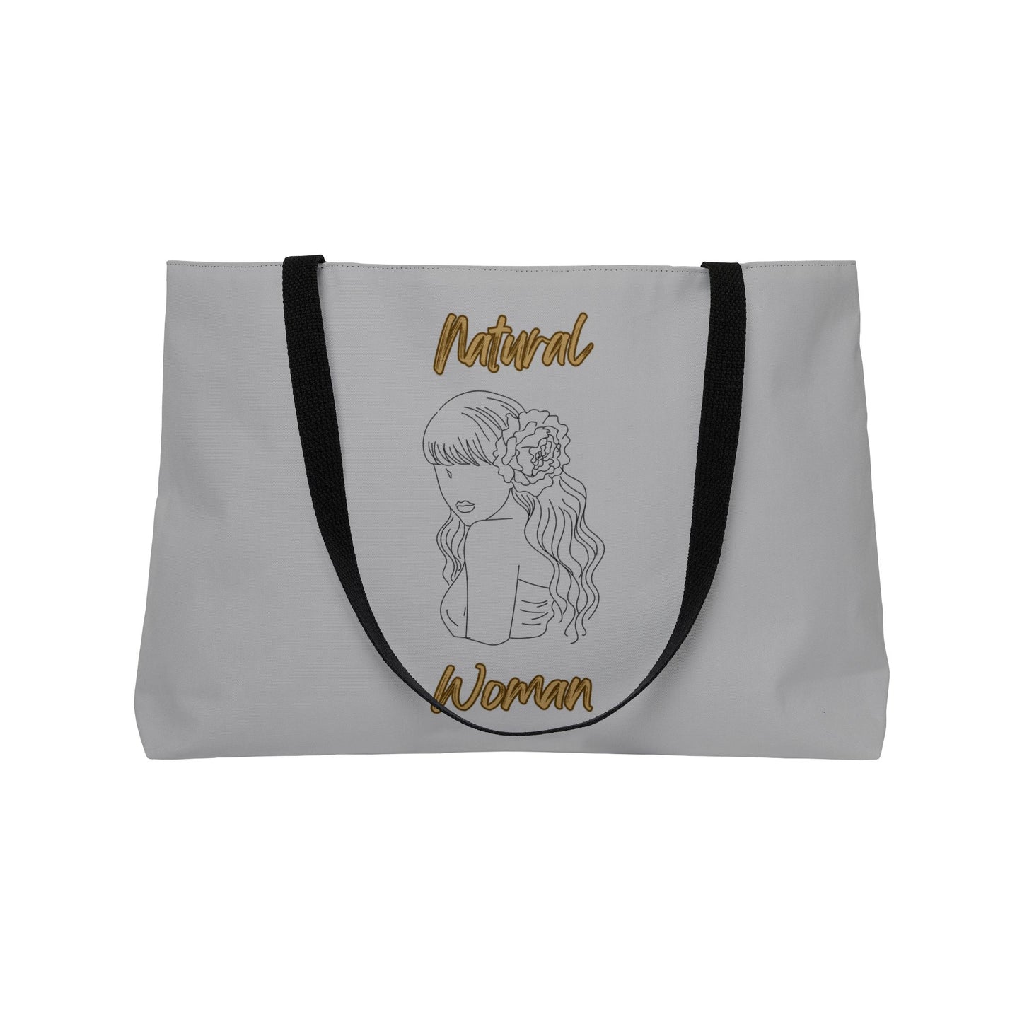 Natural Woman Newness (BL) Weekender Tote Bag LIGHT GREY