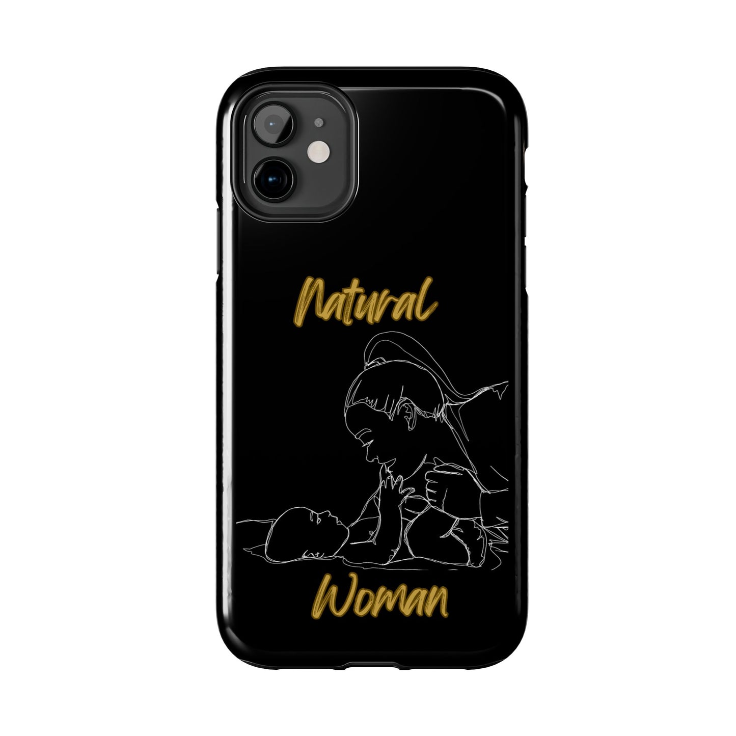 Natural Woman New Life (WL)Tough Phone Cases BLACK