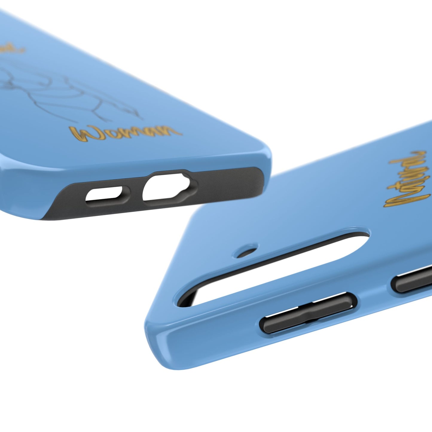 Natural Woman Full Beauty (BL)Tough Phone Cases LIGHT BLUE