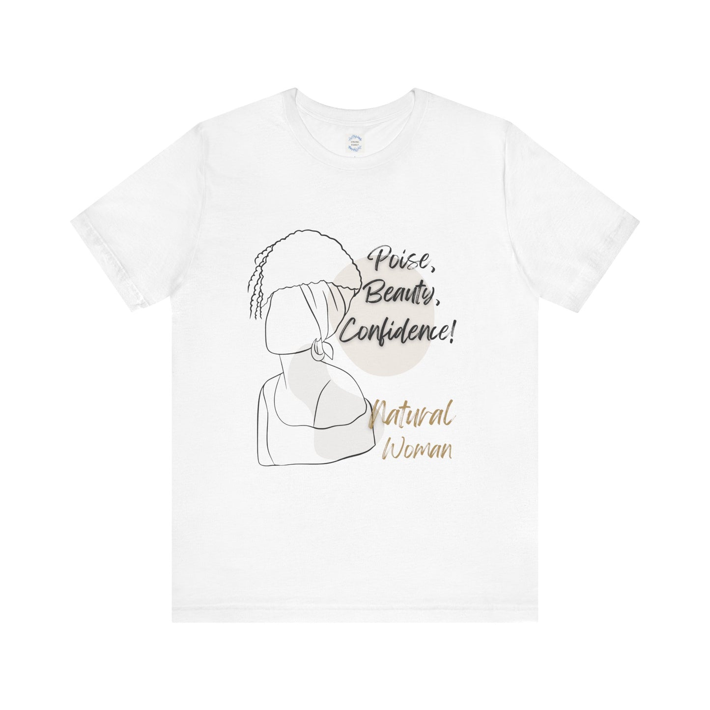 Natural Woman Puff (BL) Short Sleeve T-Shirt