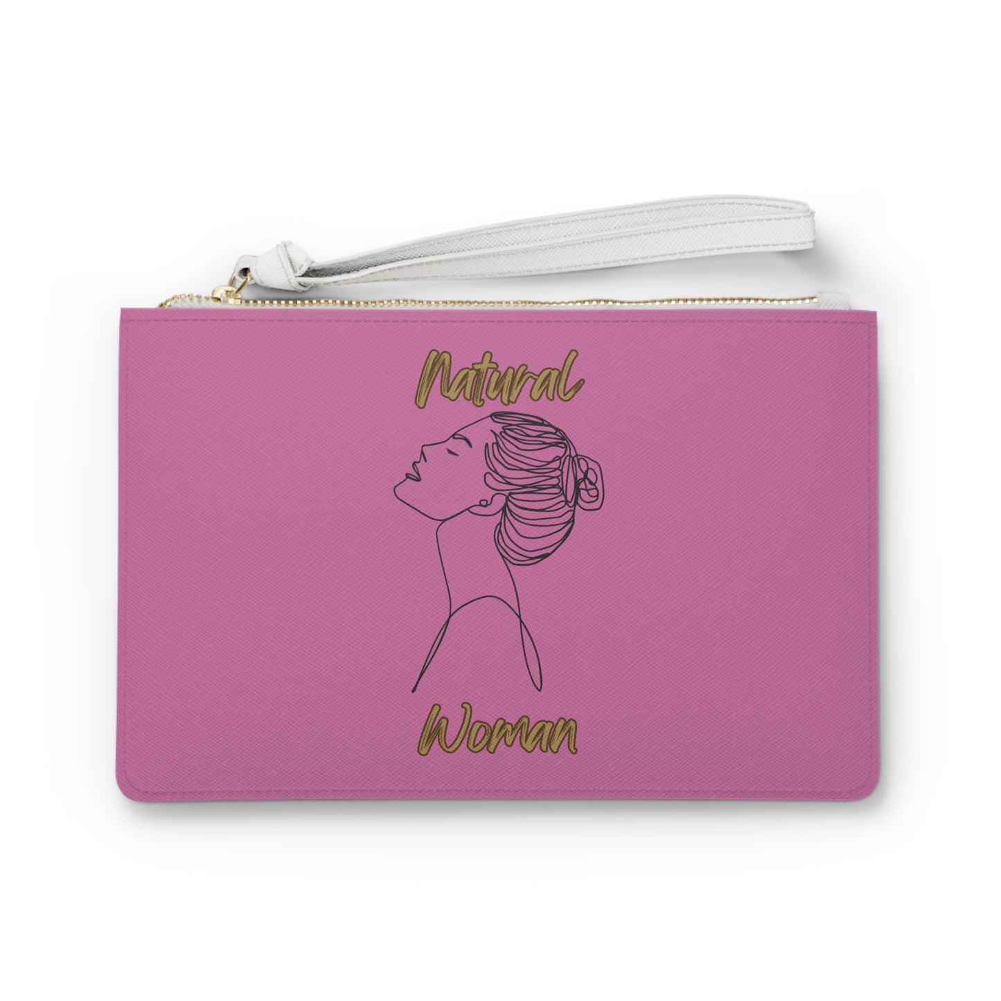 Natural Woman Wet Bun (BL) Clutch Bag LIGHT PINK