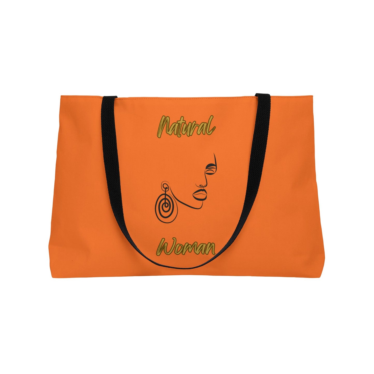 Natural Woman Music In My Soul (BL) Weekender Tote Bag CRUSTA