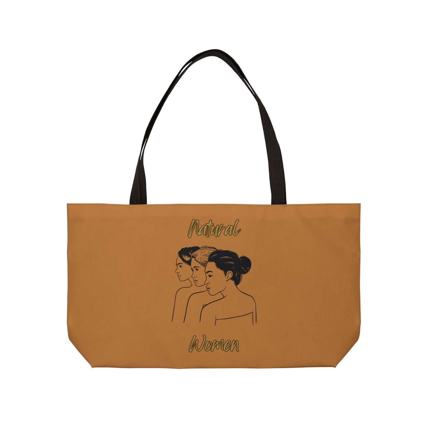Natural Women United Friends (BL) Weekender Tote Bag LIGHT BROWN