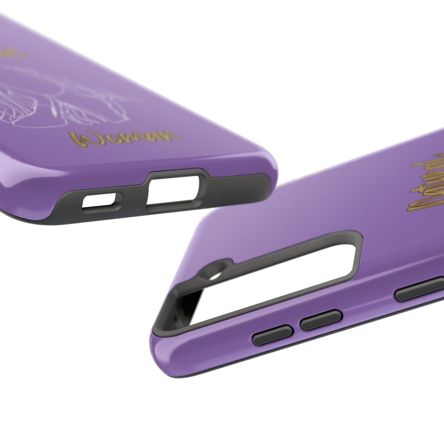 Natural Woman Relaxed (WL) Tough Phone Cases LIGHT PURPLE