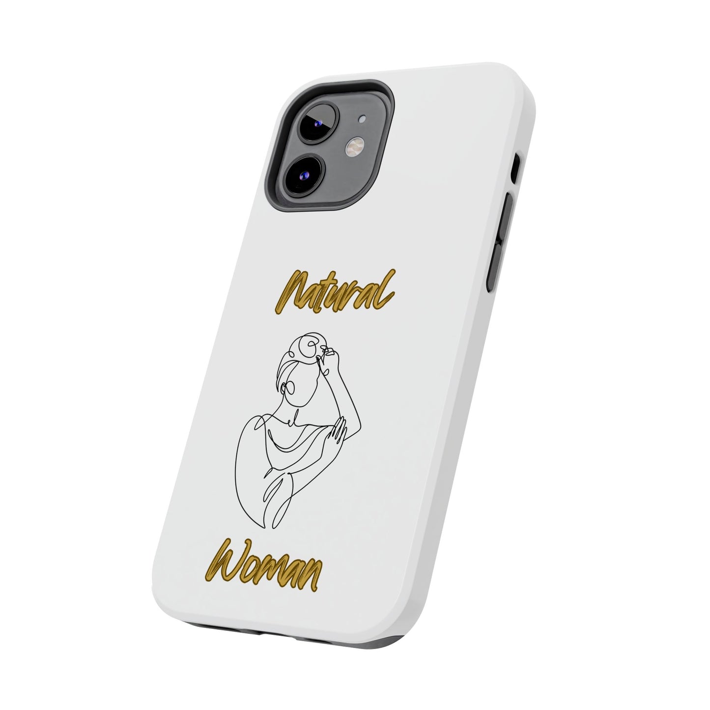 Natural Woman Style (BL)Tough Phone Cases WHITE