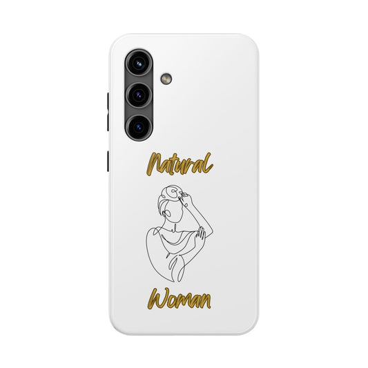 Natural Woman Style (BL)Tough Phone Cases WHITE