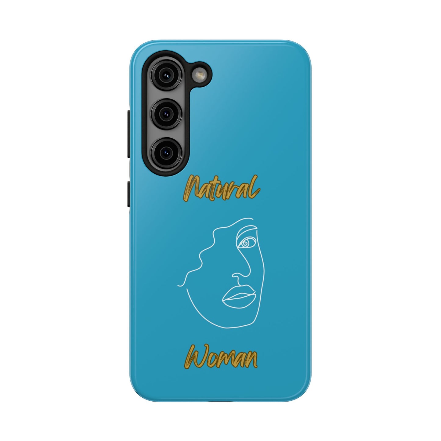 Natural Woman Peekaboo (WL)Tough Phone Cases TURQUOISE
