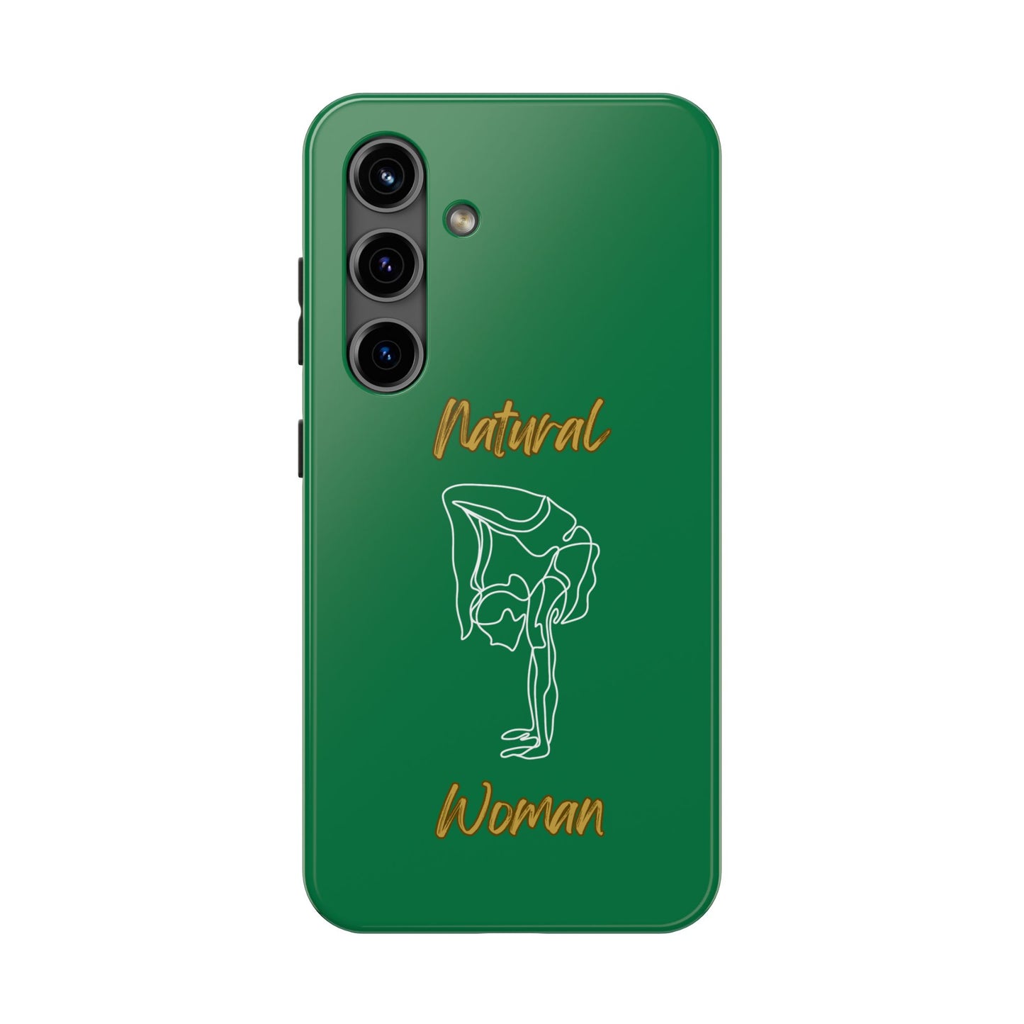 Natural Woman Flexible (WL)Tough Phone Cases DARK GREEN