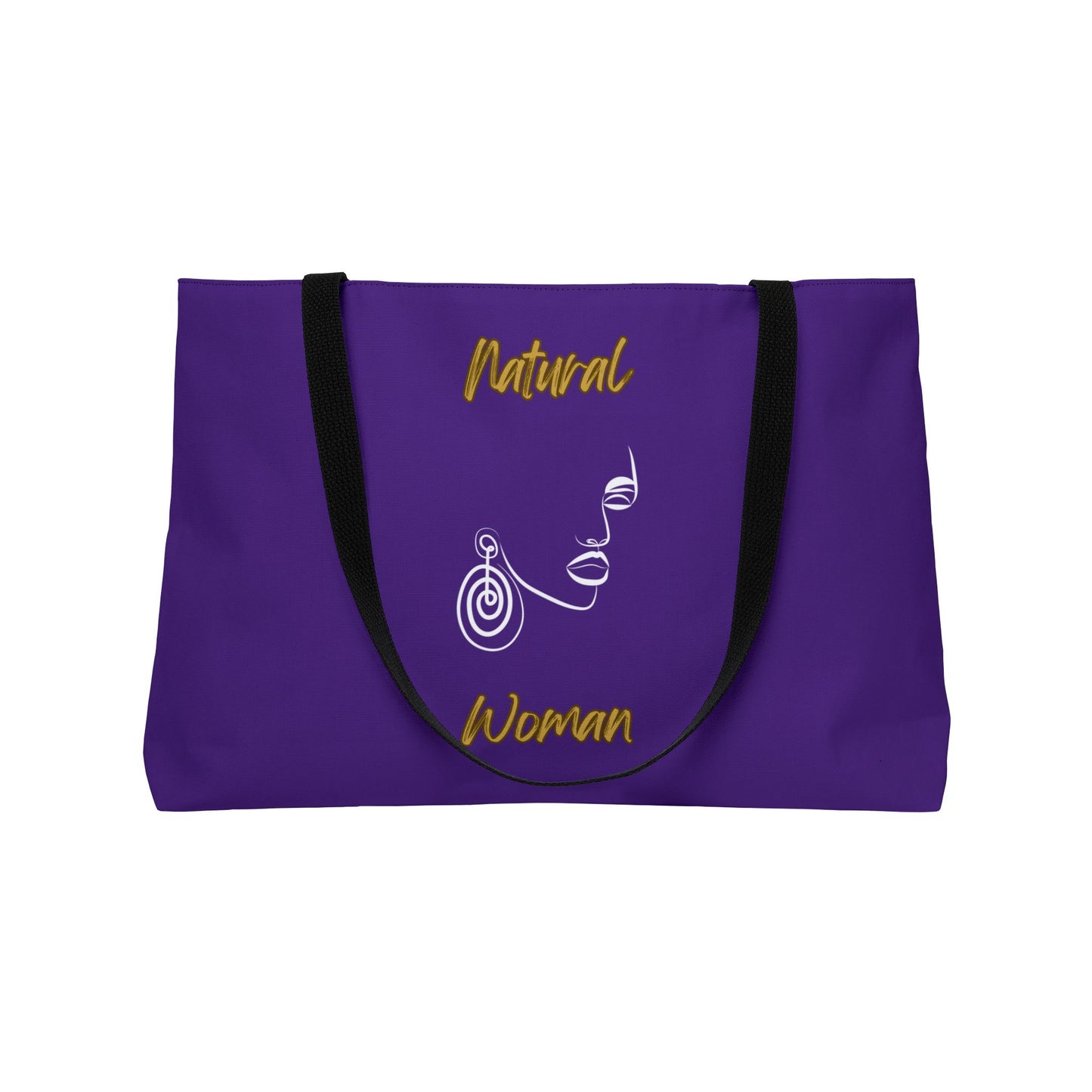 Natural Woman Mus ic In My Soul (WL) Weekender Tote Bag PURPLE