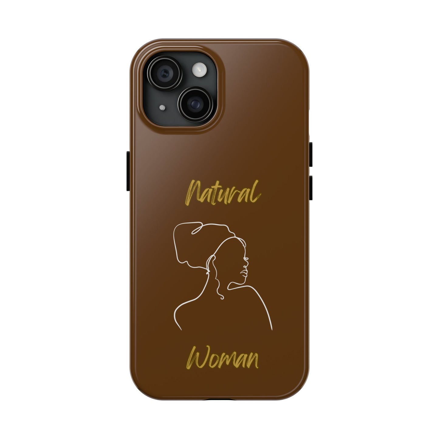Natural Woman Refreshed (WL)Tough Phone Cases BROWN